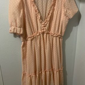 Pink dress